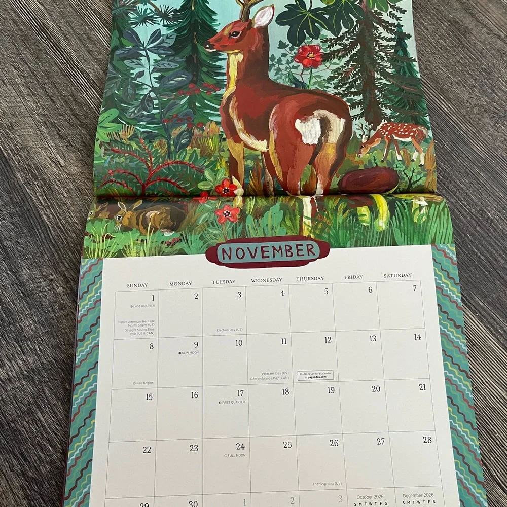 2026 World of Nathalie Lété Wall Calendar 2026! IN STOCK! Ready to ship!